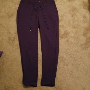 Top hat highwaisted blue dress pants